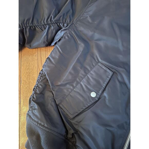 NWT Hudson M $228 Full Zip Mid-weight Navy Jacket Pockets - Picture 4 of 8